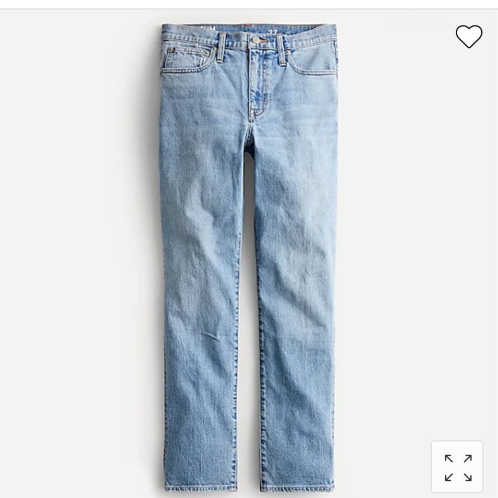 NWT J. Crew Slim Boyfriend jean in Darcy Bay wash